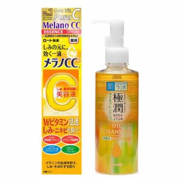 Imagem de Kit Hada Labo + Melano CC - Sérum Facial Essence + Limpador Facial Gok