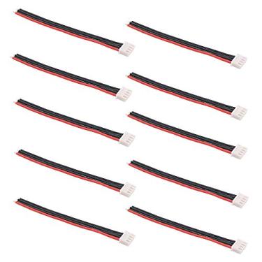 Imagem de OliRC 10 peças 4" / 10 cm JST-XH 3S Conector de Equilíbrio Adaptador Cabo de Silicone 22awg para Carregador de Bateria RC Lipo (C123-10)..