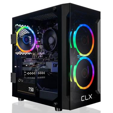 Imagem de CLX - SET Gaming Desktop - AMD Ryzen 7 5700X - 16GB de memória DDR4 3600 - GeForce RTX 4060 Ti - 1TB NVMe M.2 SSD + 2TB HDD - Preto-TGMSETRTA3502BM