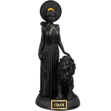 Imagem de Estátua Circe - Deusa Grega da Feitiçaria (Cor Aurum Noctis)