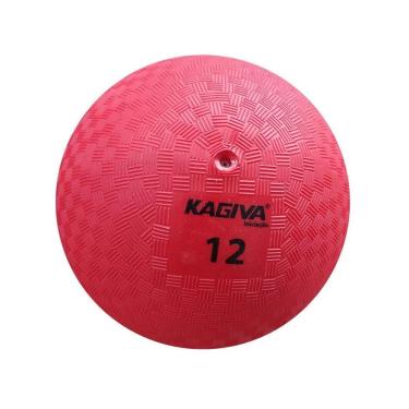 Imagem de Bola Iniciação Kagiva de Borracha Nº 12 Vermelho