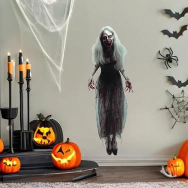Imagem de HLNIUC Adesivo de parede Bloody Ghost