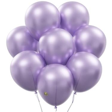 Imagem de AFTERLOON Biodegradable Balloons Pearlized Lavender 10 Inch 24 Pack, Pearlescent Thickened Extra Strong Latex Helium Float, Colorful Bulk Color ballon baloon Globos Para Decoration De Fiestas Kids
