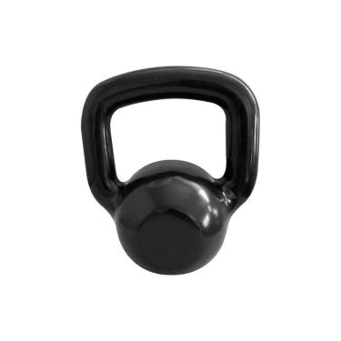 Imagem de Kettlebell Emborrachado 6Kg Fundidos De Minas - Preto