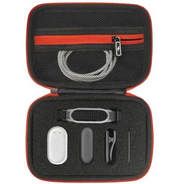 Imagem de XEGIMOR Estojo rígido compatível com gravador de voz AI Plaud NotePin, organizador de bolsa de armazenamento para acessórios Plaud AI Audio Notetaker