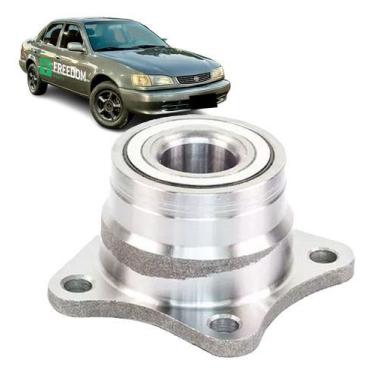 Imagem de Cubo de roda traseiro toyota corolla 1.6 1993 a 2002 c/rolamento s/abs