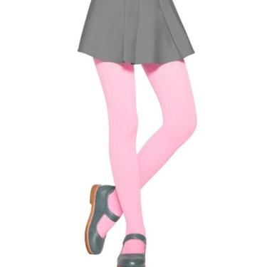 Imagem de Meia Calça Feminina Fio 70 Infantil Meninas Loba Lobinha Lupo Detalhes