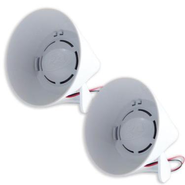 Imagem de Kit 2 Sirenes Ppa Deton 12V Alta Potencia Para Alarmes Cerca Elétrica,