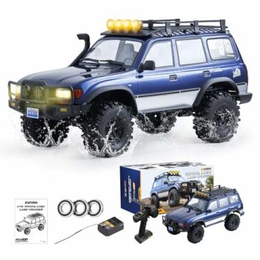 Imagem de BEEZRC FMS 1/10 RC Crawler FCX10 Land Cruiser LC80 PRO RS Toyota Licensed,Upgraded Motor 3541-KV2100, New Gearbox, 4WD Off-Road RC Rock Truck, 2.4GHz Hobby Grade Remote Control Car for Adults RS