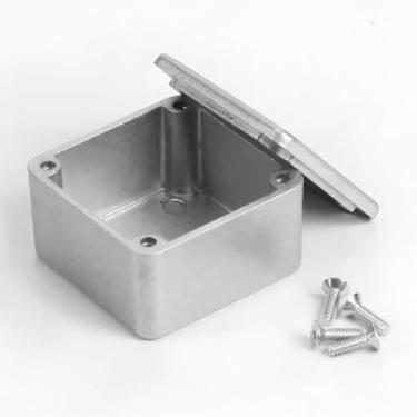 Imagem de Caixa de Alumínio Gabinete 1590LB Mini Case Compacto Pedal DIY Alumínio