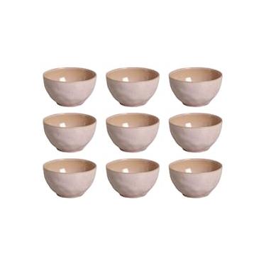 Imagem de Conjunto de Bowls Orgânicos Litchi Porto Brasil em Stoneware 558 ml - 6 Peças