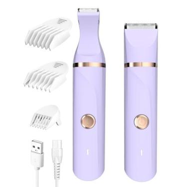 Imagem de Aparador de biquíni AREYZIN, aparelho de barbear elétrico indolor para