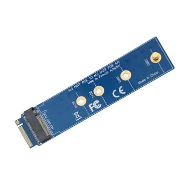 Imagem de suckoo NVME M-Key M.2 PCIE 4.0 3.0 adaptador NGFF M2 NVME PCIE SSD disco rígido dourado adaptador de dedo placa de proteção cartão de teste compatível 2280 2260 2242 2230 SSD azul
