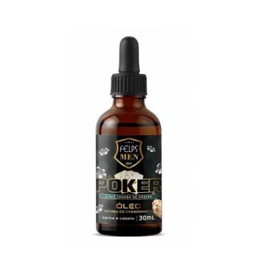 Imagem de Óleo Capilar Felps Profissional Men Poker Barba E Cabelo 30ml