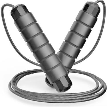 Imagem de 2X Corda De Pular Crossfit Speed Rope Rolamento 3M Cabo De A