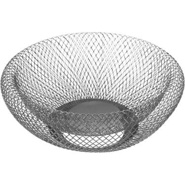 Imagem de Fruteira Cesta De Frutas Fio De Metal Stand Frutas Legumes