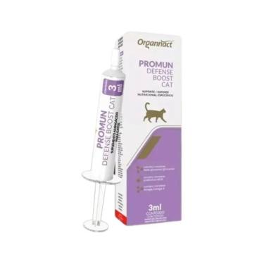 Imagem de Suplemento Promun Defense Boost Cat Para Gatos Organnact 3ml
