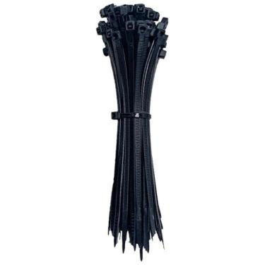 Imagem de Abraçadeira Nylon Enforca Gato 3,6X300Mm Preto Com 1000 Un