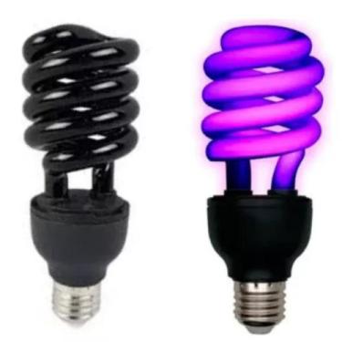 Imagem de Lâmpada Luz Negra 36w 127v Bocal E27 Detectora De Nota Falsa e Para Fe