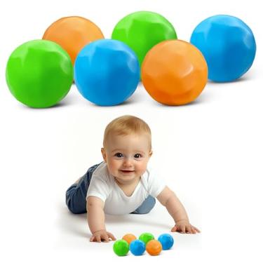 Imagem de Conjunto de bolas de substituição multicoloridas para caminhão basculante VTech Drop & Go | Bolas de rocha vibrantes e coloridas compatíveis com brinquedo de construção de caminhão basculante Vtech | Conjunto de 6 bolas