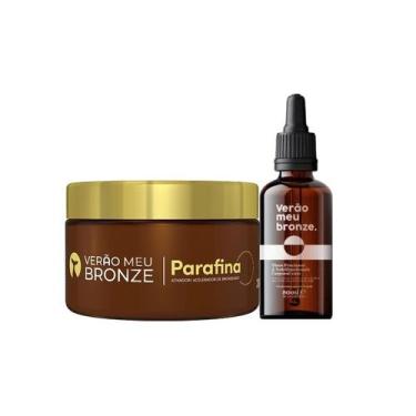 Imagem de VERÃO MEU BRONZE KIT CERA BRONZEADORA 250G + ÓLEO 10x1 CORPORAL 80ML