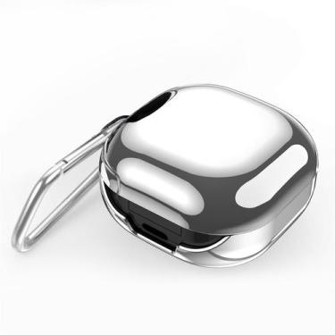 Imagem de Capa protetora Shell galvaniza PC para Galaxy Buds Live With Hook - HU