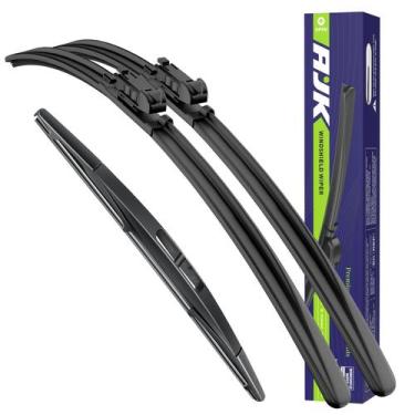 Imagem de Conjunto de lâminas de limpador de pára-brisa AJK dianteiro e traseiro