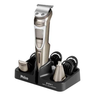 Imagem de Aparador de Pelos 5W PAP16 Philco Multigroom 8 em 1 Bivolt 127v 220v
