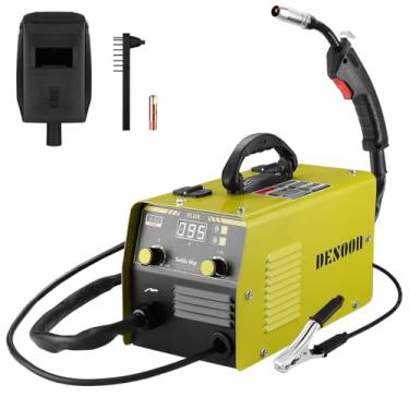Imagem de DESOON Máquina de Solda MIG Sem Gás 100A Inversora IGBT Tecnologia 220V Soldador com Tela Digital e proteção contra sobrecarga
