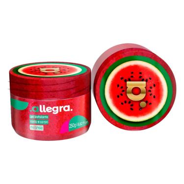 Imagem de Gel Esfoliante Rosto e Corpo Allegra Melancia 250g