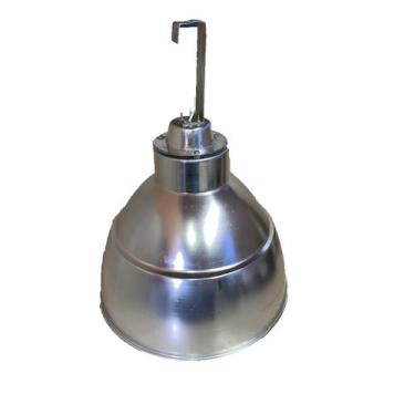 Imagem de Luminaria Industrial 16" Bocal E-40 C/Gancho - Aluminio