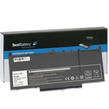 Imagem de Bateria para Notebook Dell Latitude 7270 - BestBattery, Preto