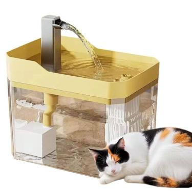Imagem de Bebedouro Fonte Agua Automatico Gato Pet Cachorro Cao Animais Estimaçao Bomba Potavel H...