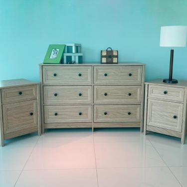 Imagem de Cômoda 6 Gav+2 Mesas de Cabeceira Ditália DM-217 DM-112