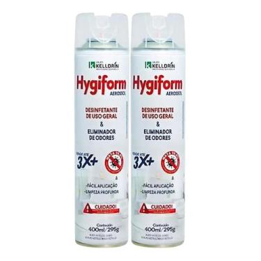Imagem de Desinfetante Hygiform Uso Geral 400ml 2 Unidades - Kelldrin