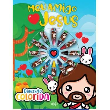 Imagem de Livro Diversão Colorida -  Meu Amigo Jesus - Editora DCL