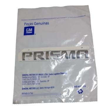 Imagem de Emblema Letreiro Prisma P/Prisma 2007 A 2012 Original