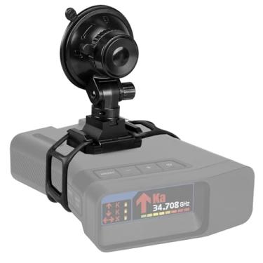 Imagem de Xislet Suporte universal para detector de radar magnético compatível com Uniden R3 R4 R7 R8 R9, Cobra, Escort Models IX, IXC, MAX 360c, Redline EX, MAX 3 e mais com suporte de sucção de detector de