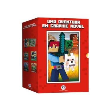 Imagem de Box - Minecraft: Uma Aventura Em Graphic Novel