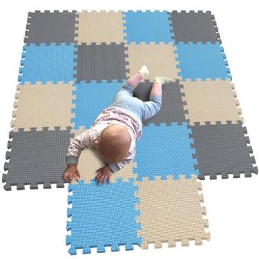 Imagem de Puzzle Play Mat MQIAOHAM 18 peças para bebês e crianças