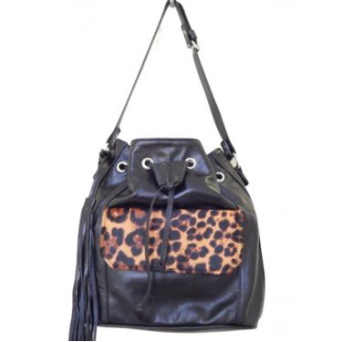 Imagem de Bolsa Saco em Couro Zup