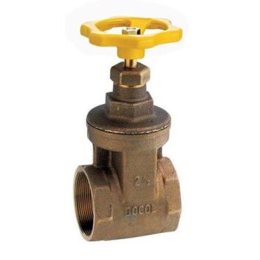 Imagem de Registro de Gaveta Industrial Docol 2.1/2" Liga de Bronze