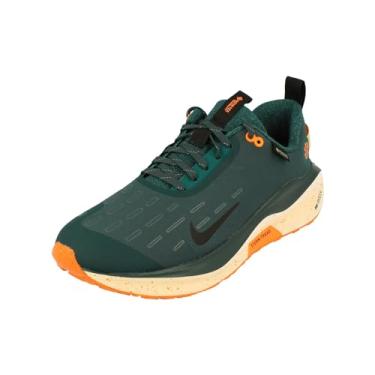 Imagem de Nike InfinityRN 4 Gore-TEX Tênis de corrida masculino impermeável (FB2204-300, Deep Jungle/Geode Teal/Total Orange/Preto), Deep Jungle Black Geode Teal 300, 41
