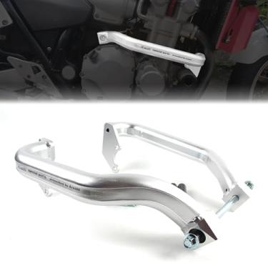 Imagem de Arashi Motor Guard Crash Bar Frame Sliders para Honda CB1300 2003-2008, acessórios de motocicleta peças prata