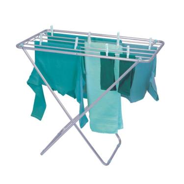 Imagem de Varal De Chão Retrátil Slim Alumínio Mor