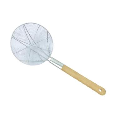 Imagem de Ｂｅｓｇａ Concha escumadeira para cozinha, utensílios versáteis de cozinha, escumadeira com furos para cozinhar macarrão, 24cm