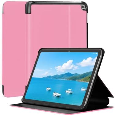 Imagem de Snowwicase Capa para tablet de 8 polegadas, versão 2024/2022/2020. Despertar/hibernar automaticamente, com suporte de visualização em vários ângulos. Incompatível com iPad Samsung Android Tablet de 8