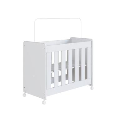 Imagem de Mini Berço Multifuncional com Colchão Beni D18 Branco