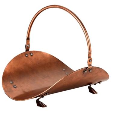 Imagem de WeiLaiKeQi Suporte para lenha, suporte para empilhadeira de toras, de metal para madeira, para lareira interna e externa, para armazenamento de