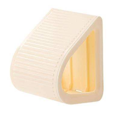 Imagem de Kokiya Apoio para os pés no chuveiro, acessório antiderrapante, sem necessidade de furar, autoadesivo, compacto e fácil de instalar, Creme